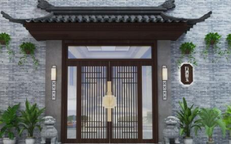 中堂镇您是否了解不同形式的中式门头设计要点？